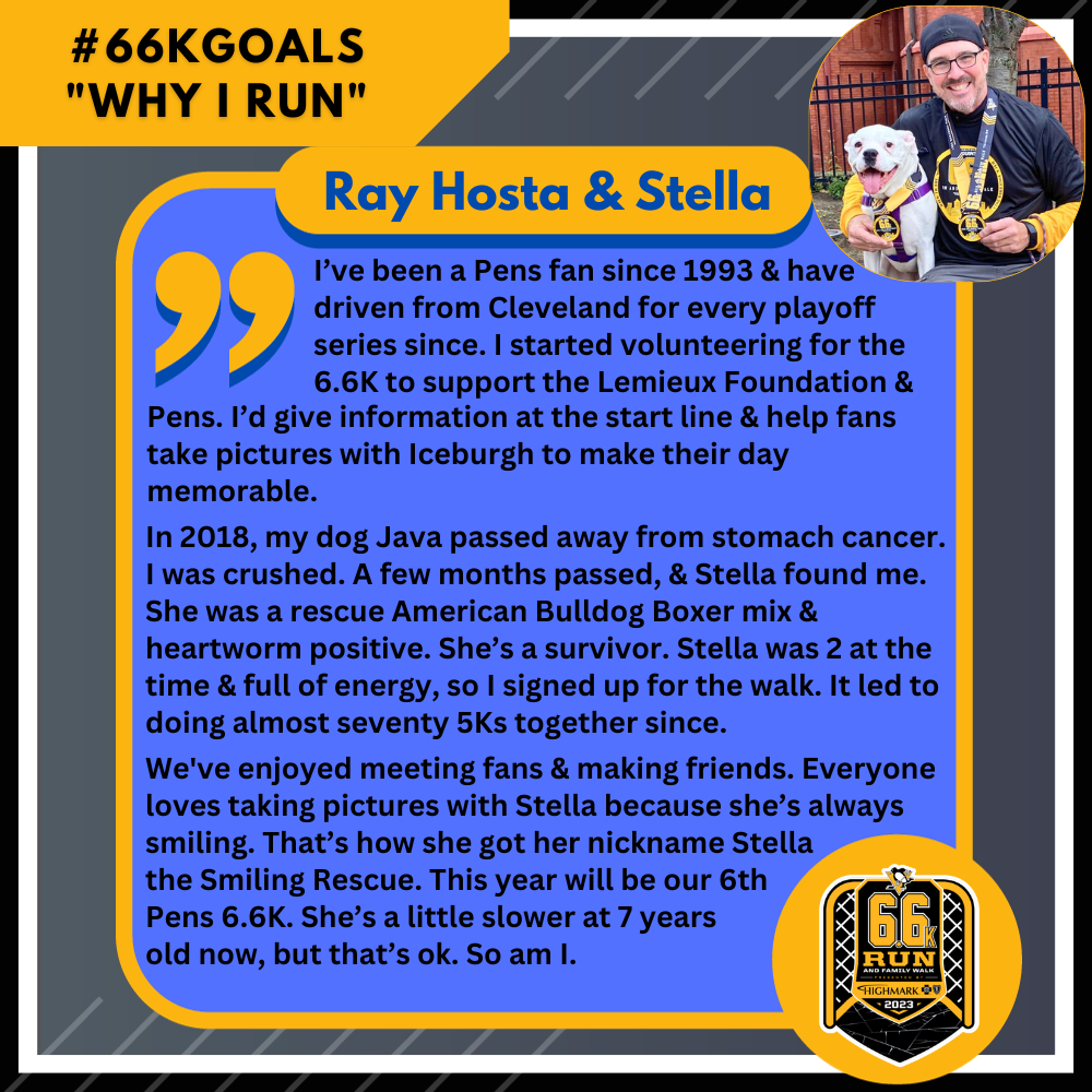 Ray Hosta and Stella Testimonial