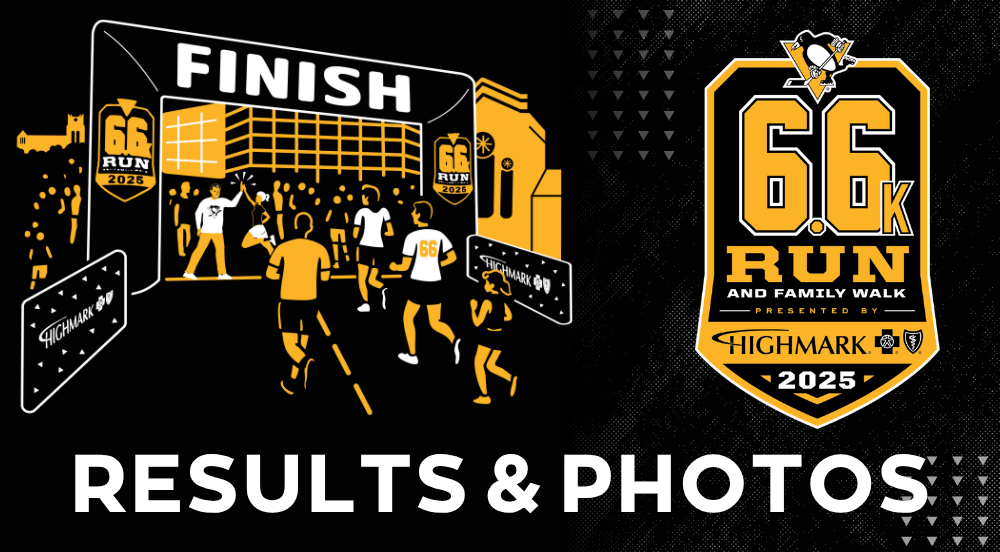 2025 Pittsburgh Penguins 6.6K Run & Family Walk Results & Photos